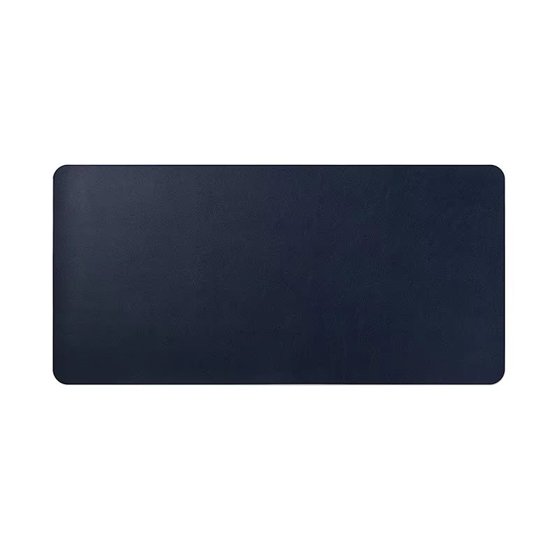 70X35Cm Large Size Office Home Desk Protector Mat Royal Blue Mouse Pad PU Leather Suede Waterproof Keyboard Pad Gaming Mousepad