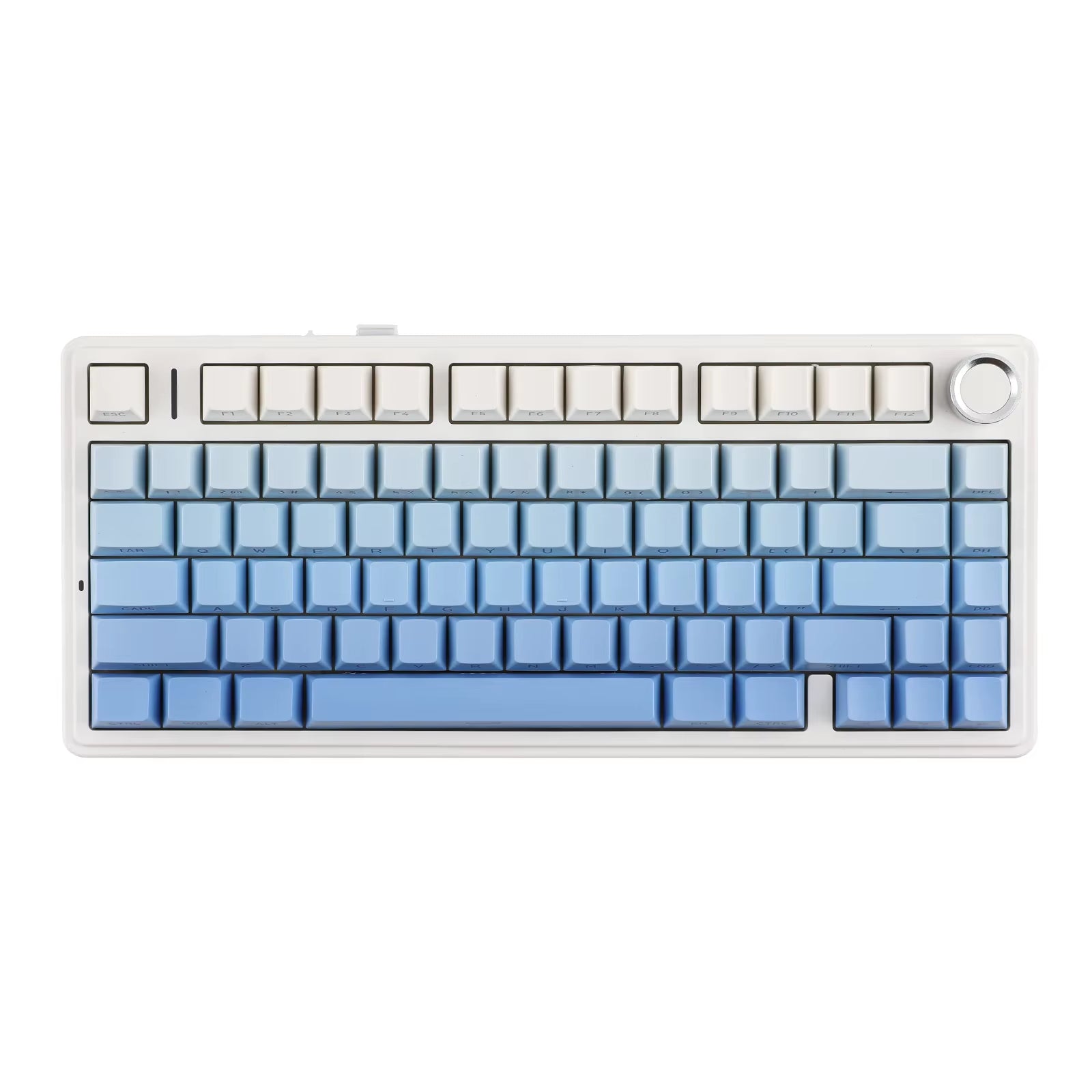 EPOMAKER X  F75 75% ANSI Gasket Hot-Swap Bluetooth 5.0/2.4G Wireless/Wired Mechanical Keyboard PBT Keycaps for Win/Mac