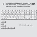 130 Keys Retro Black Purple PBT Keycap Double Shot Cherry Profile Key Caps for Cherry MX Switches Mechanical Gamer Keyboard