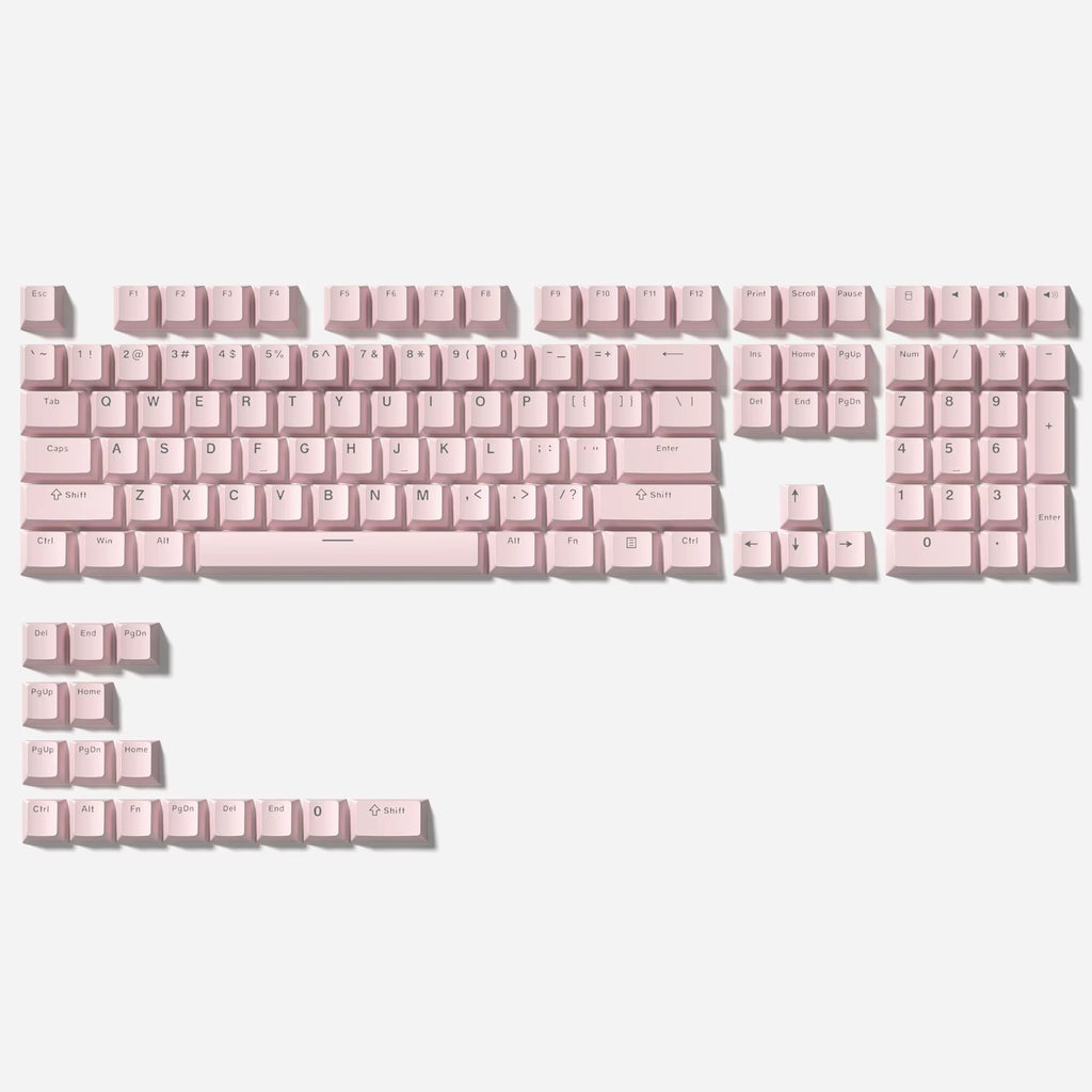 138 Keys Retro Brown Gray PBT Keycap Double Shot Cherry Profile Key Caps for Cherry MX Switches Mechanical Gamer Keyboard
