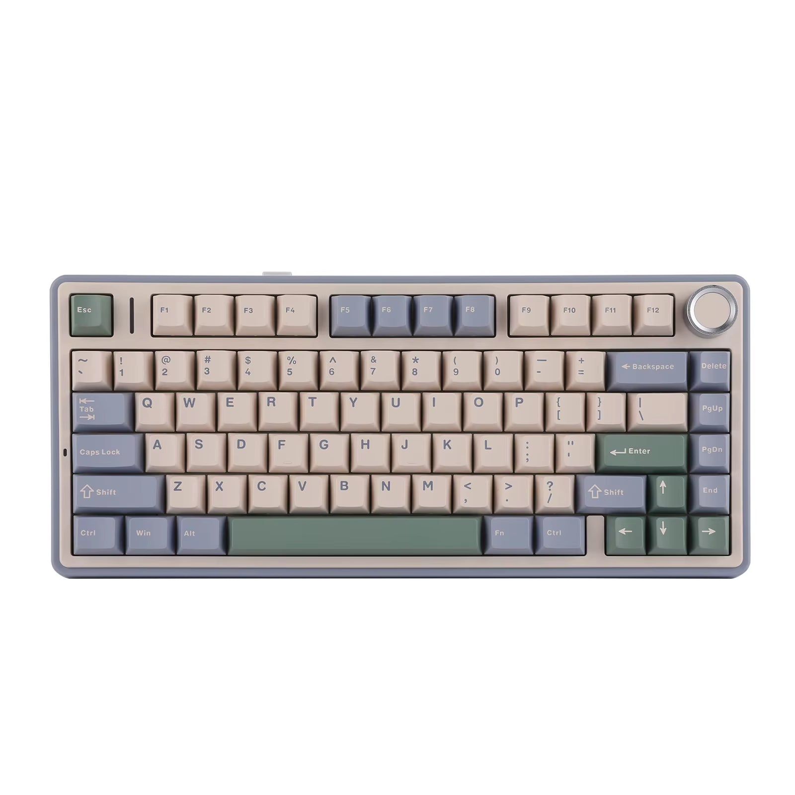 EPOMAKER X  F75 75% ANSI Gasket Hot-Swap Bluetooth 5.0/2.4G Wireless/Wired Mechanical Keyboard PBT Keycaps for Win/Mac