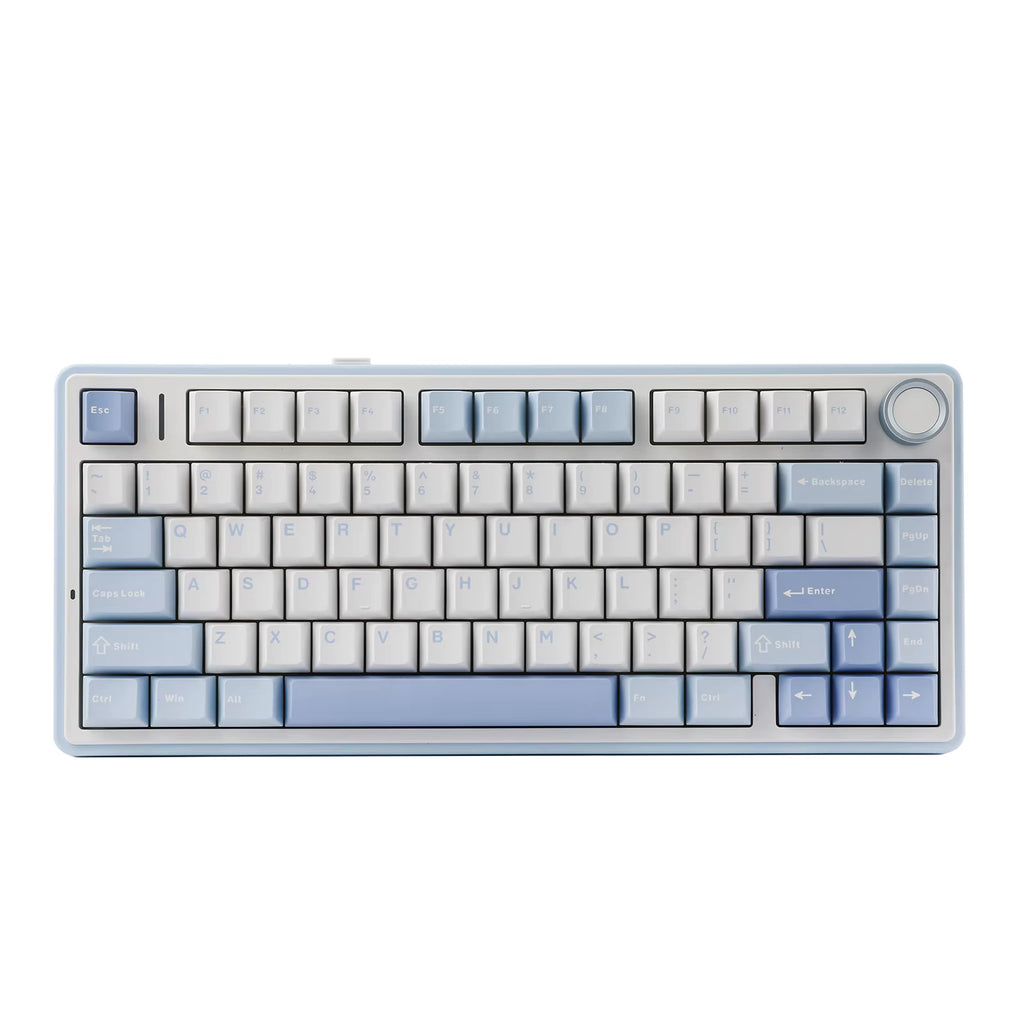 EPOMAKER X  F75 75% ANSI Gasket Hot-Swap Bluetooth 5.0/2.4G Wireless/Wired Mechanical Keyboard PBT Keycaps for Win/Mac