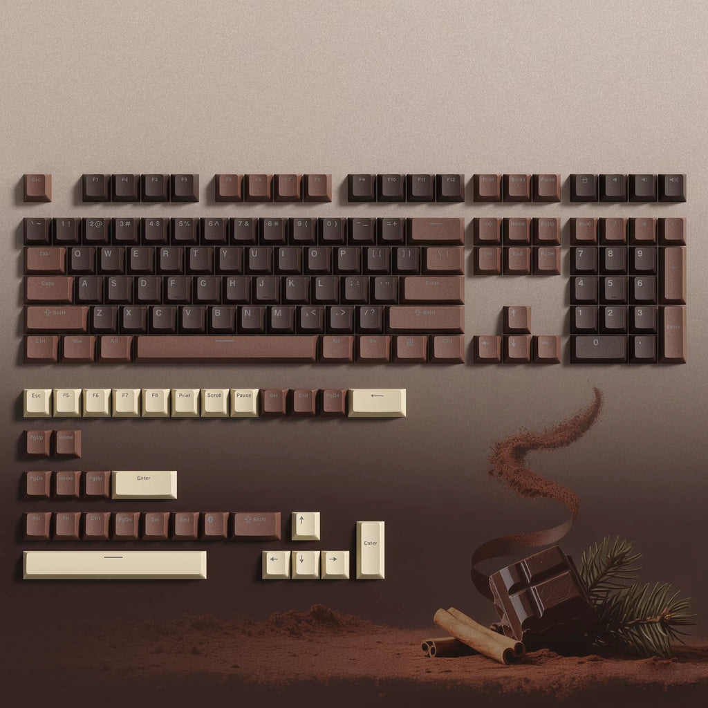 130 Keys Retro Black Purple PBT Keycap Double Shot Cherry Profile Key Caps for Cherry MX Switches Mechanical Gamer Keyboard