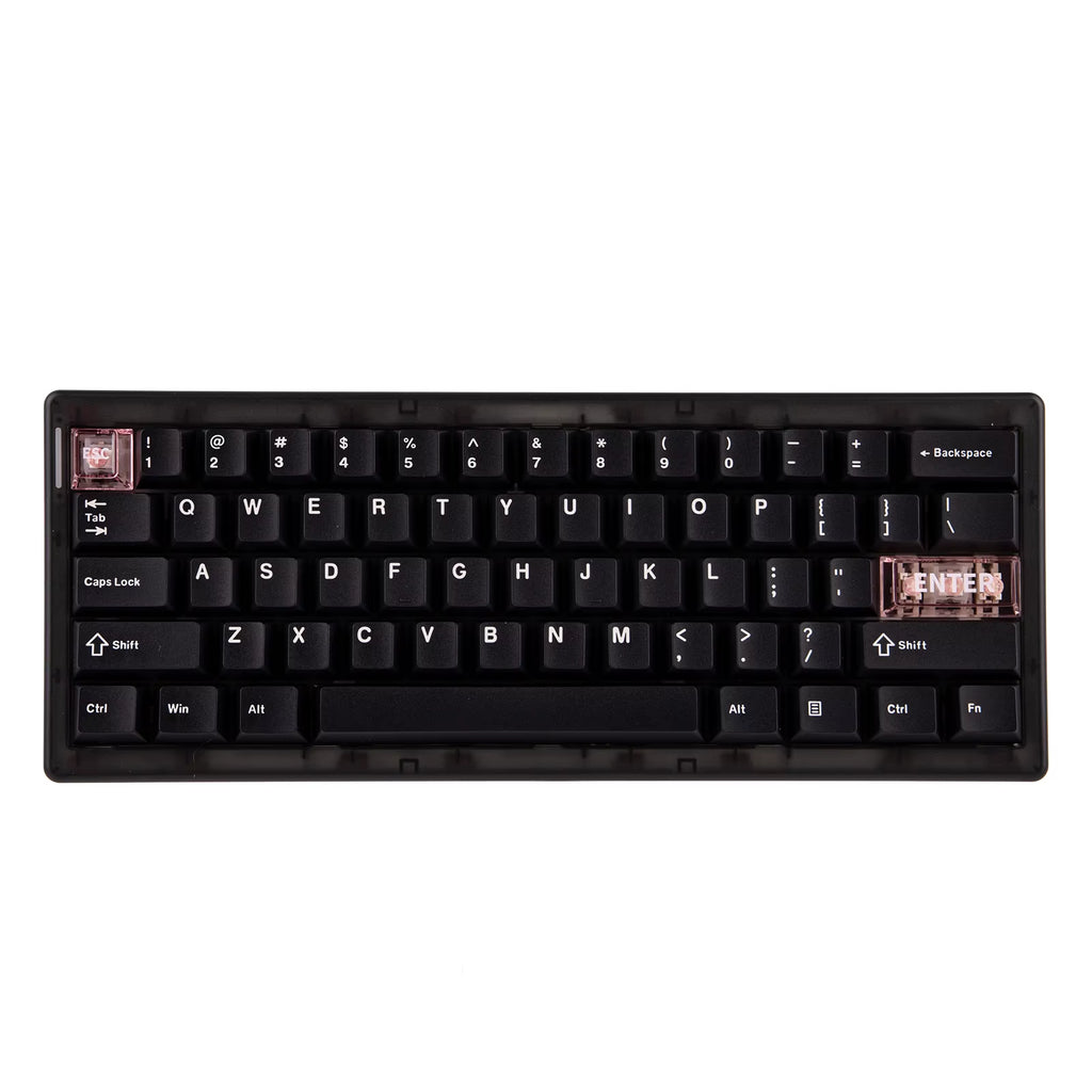 QK61 V2 Via-Programmable 60% Gasket Structure Wired/2.4Ghz Wireless/Bluetooth Compact Keyboard with South-Facing Leds